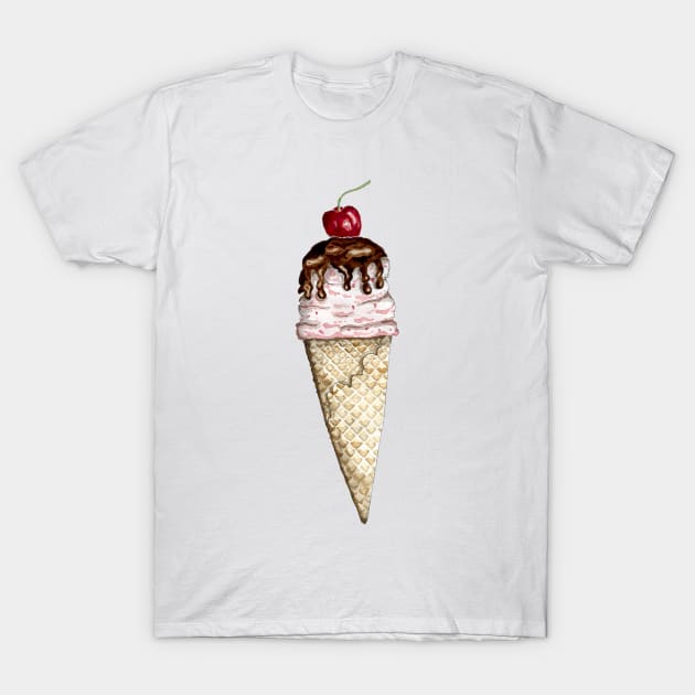 I scream for Ice Cream T-Shirt by ArtistAnnieK